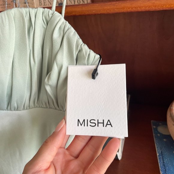 MISHA COLLECTION Midi Mint Dress - Picture 8 of 12